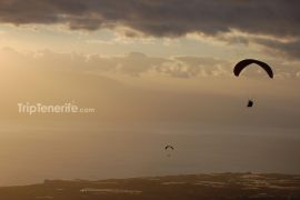Paragliding Sonnenuntergang