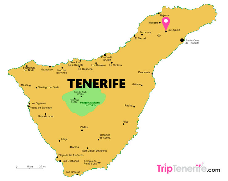 Besuchen Sie La Laguna im Norden Teneriffas