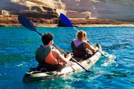 Kayak Paddle Couple